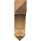 Ekena Millwork Thorton Arts & Crafts Smooth Bracket, Western Red Cedar, 5 1/2"W x 20"D x 20"H BKT06X20X20THR03SWR - alternate 4